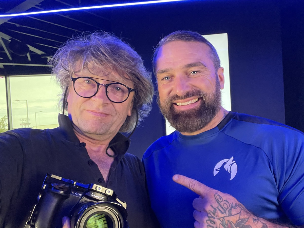 Alan at an event